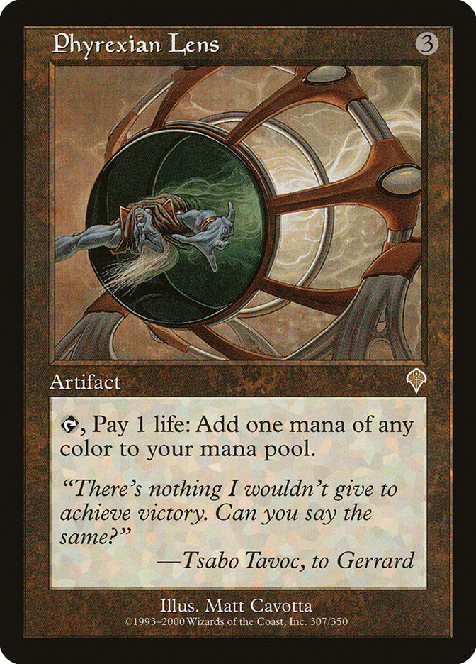 Phyrexian Lens [Invasion] MTG Single Magic: The Gathering | Red Claw Gaming