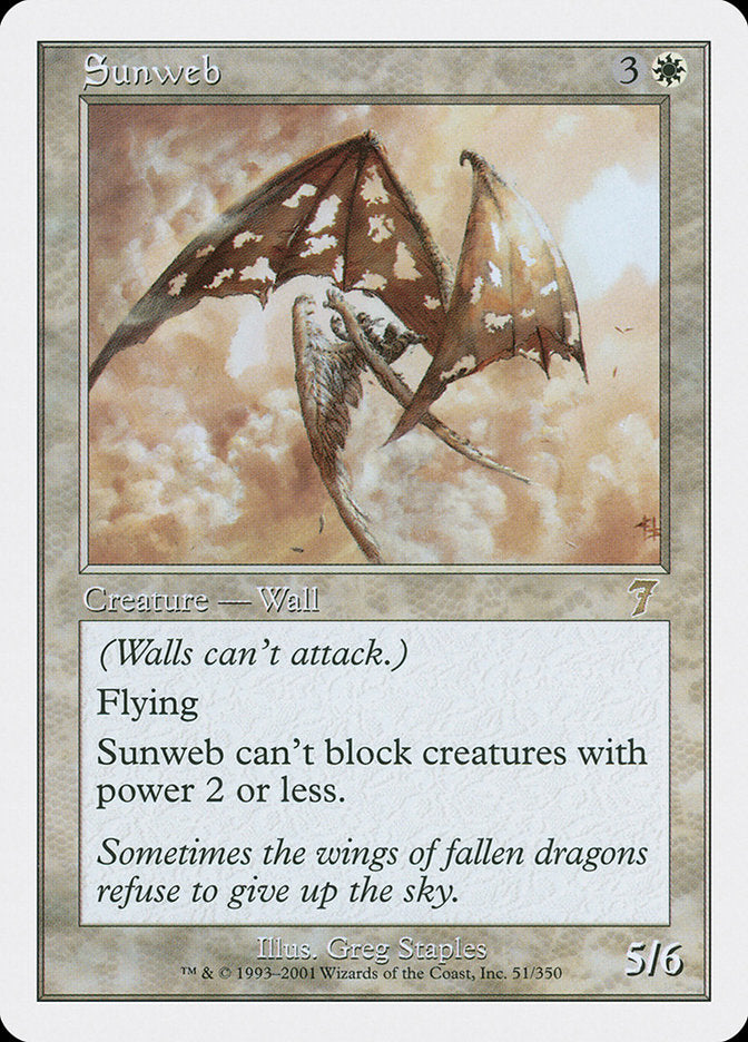 Sunweb [Seventh Edition] MTG Single Magic: The Gathering | Red Claw Gaming