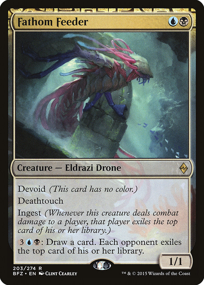 Fathom Feeder [Battle for Zendikar] MTG Single Magic: The Gathering | Red Claw Gaming