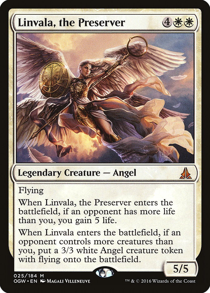 Linvala, the Preserver [Oath of the Gatewatch] MTG Single Magic: The Gathering | Red Claw Gaming