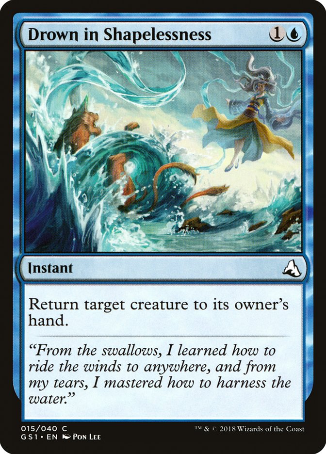 Drown in Shapelessness [Global Series Jiang Yanggu & Mu Yanling] MTG Single Magic: The Gathering | Red Claw Gaming