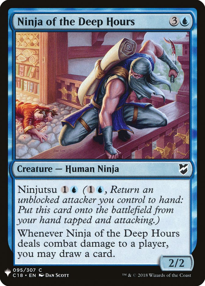 Ninja of the Deep Hours [Mystery Booster] MTG Single Magic: The Gathering    | Red Claw Gaming
