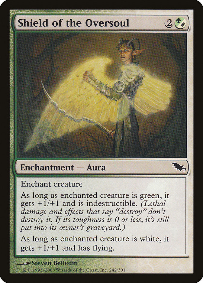 Shield of the Oversoul [Shadowmoor] MTG Single Magic: The Gathering | Red Claw Gaming