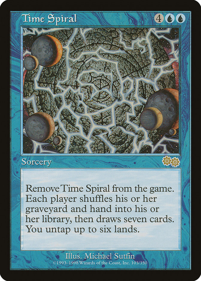 Time Spiral [Urza's Saga] MTG Single Magic: The Gathering | Red Claw Gaming