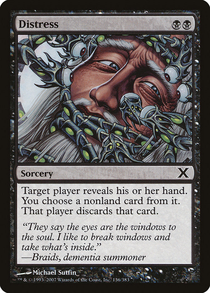 Distress [Tenth Edition] MTG Single Magic: The Gathering | Red Claw Gaming