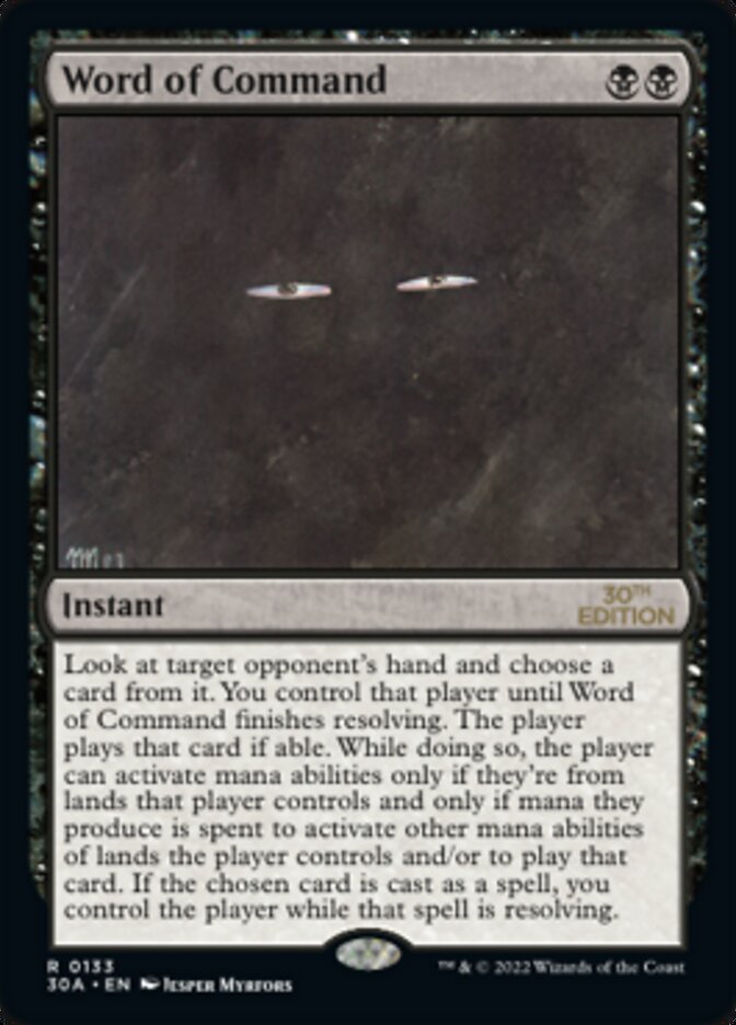 Word of Command [30th Anniversary Edition] MTG Single Magic: The Gathering | Red Claw Gaming