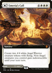 Emeria's Call // Emeria, Shattered Skyclave (Extended Art) [Zendikar Rising] MTG Single Magic: The Gathering | Red Claw Gaming