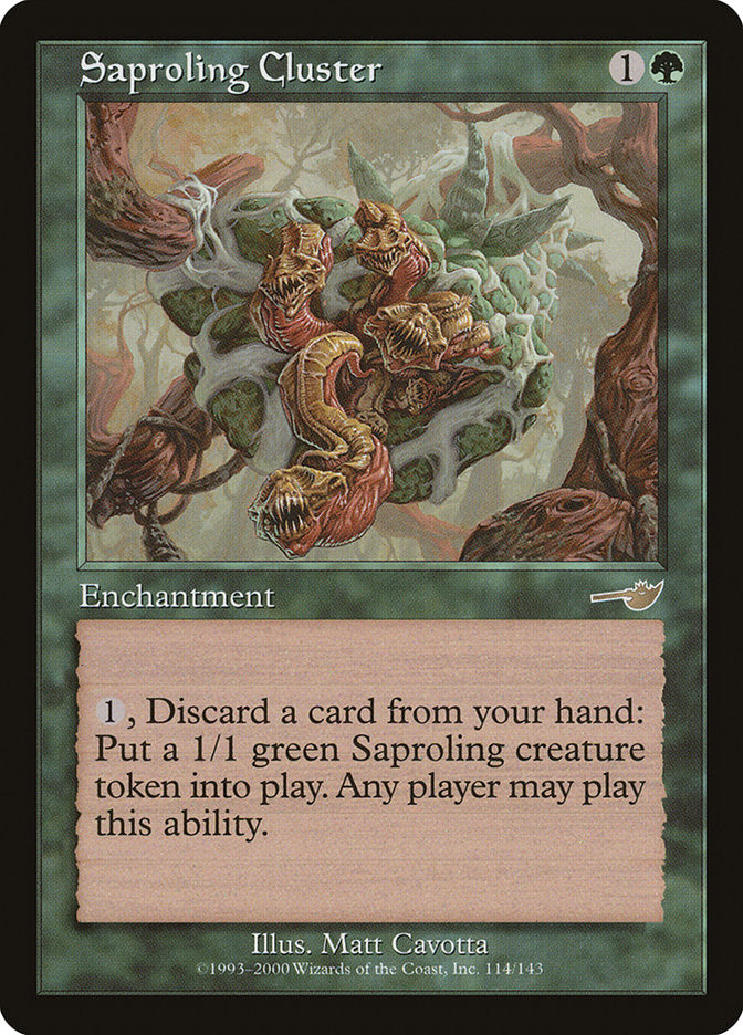 Saproling Cluster [Nemesis] MTG Single Magic: The Gathering | Red Claw Gaming