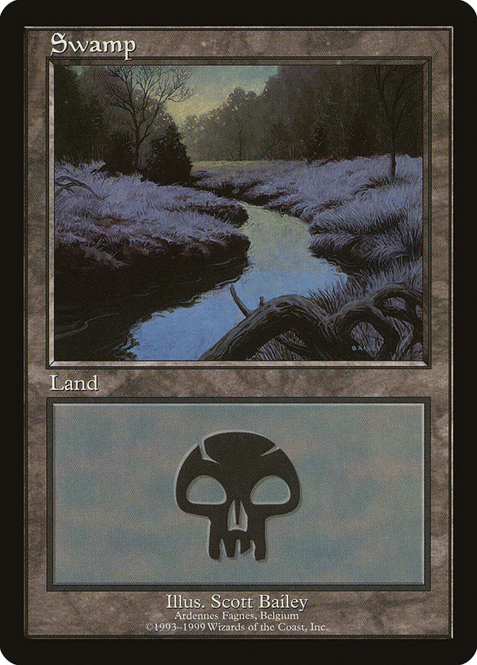 Swamp (5) [European Land Program] MTG Single Magic: The Gathering | Red Claw Gaming