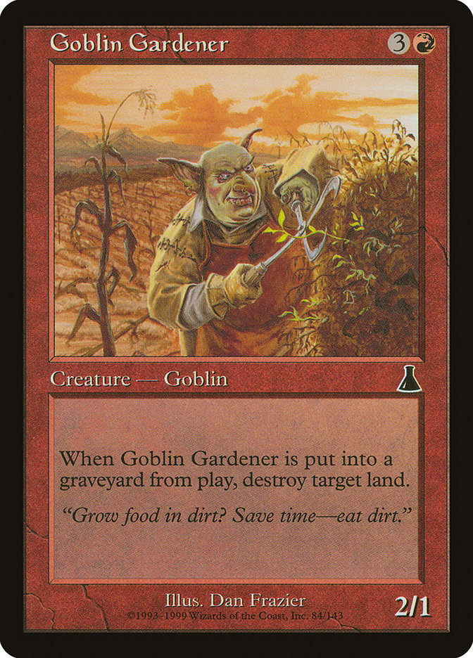 Goblin Gardener [Urza's Destiny] MTG Single Magic: The Gathering | Red Claw Gaming