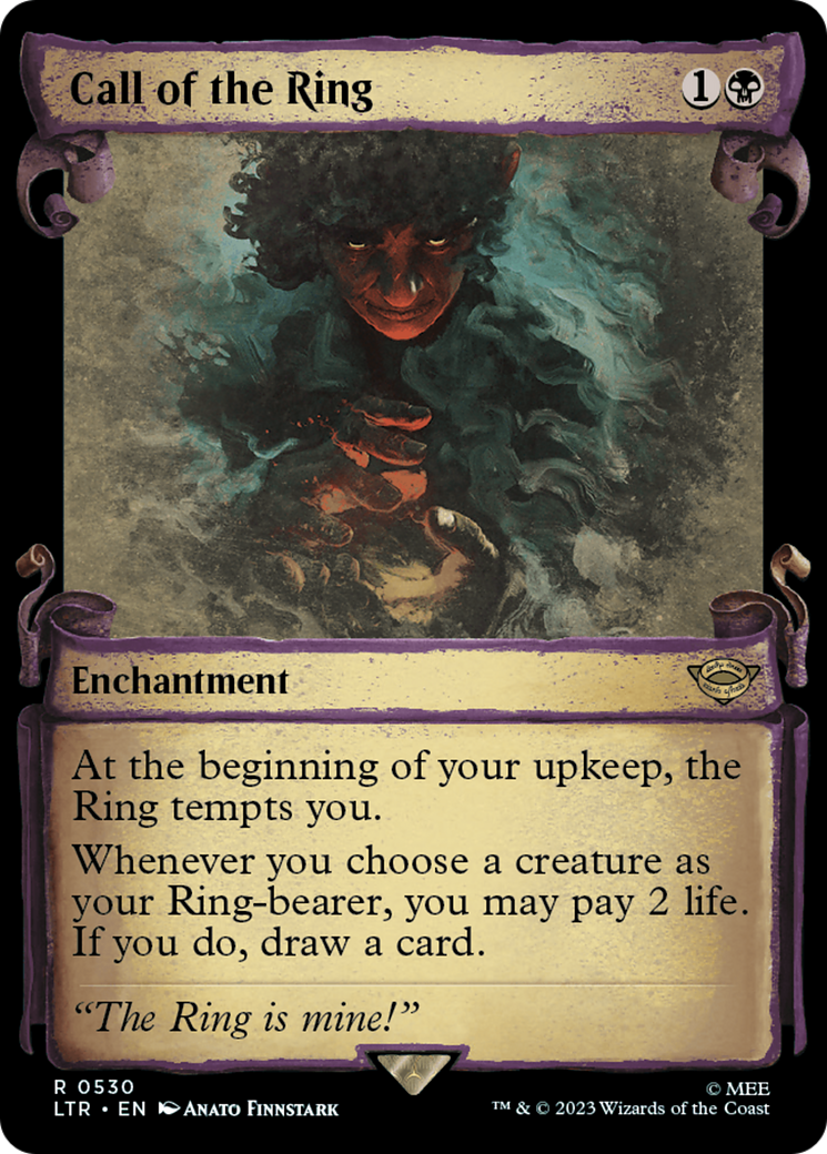 Call of the Ring [The Lord of the Rings: Tales of Middle-Earth Showcase Scrolls] MTG Single Magic: The Gathering | Red Claw Gaming
