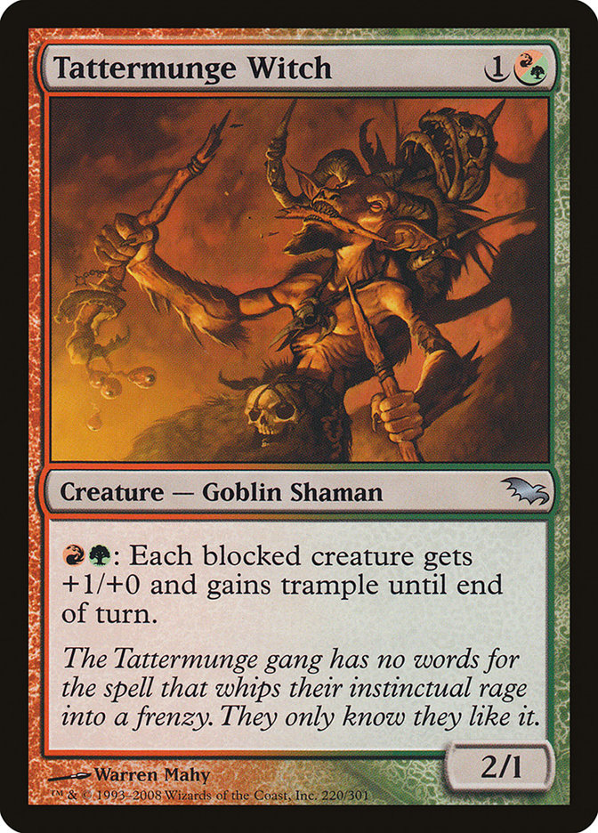 Tattermunge Witch [Shadowmoor] MTG Single Magic: The Gathering | Red Claw Gaming