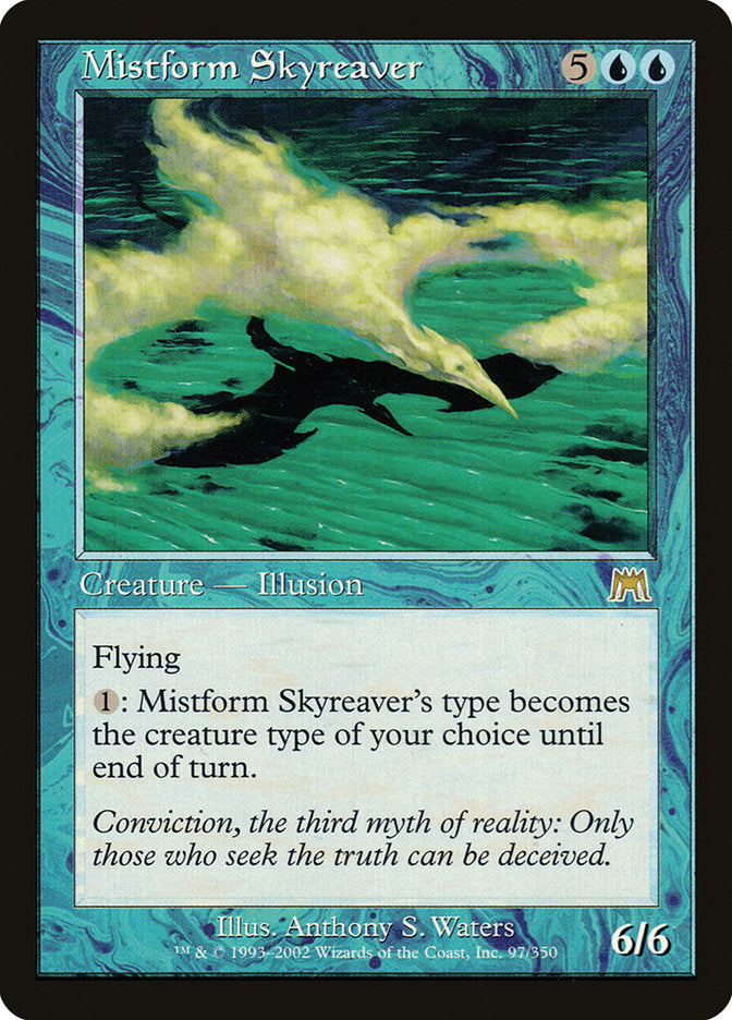 Mistform Skyreaver [Onslaught] MTG Single Magic: The Gathering | Red Claw Gaming