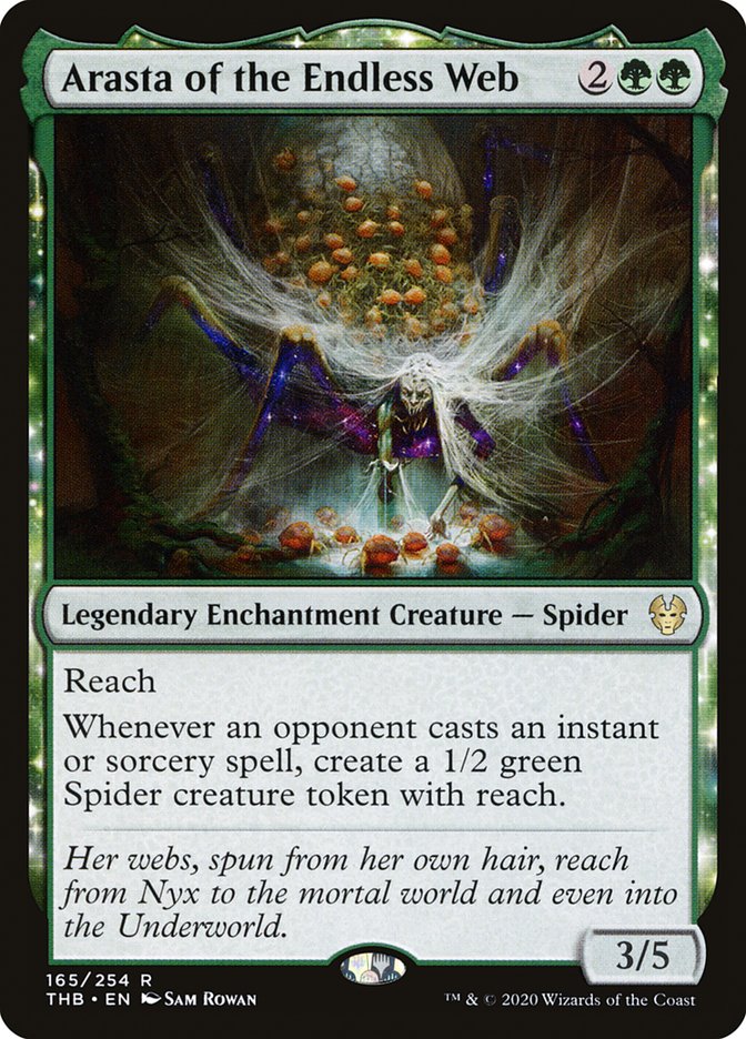 Arasta of the Endless Web [Theros Beyond Death] MTG Single Magic: The Gathering | Red Claw Gaming