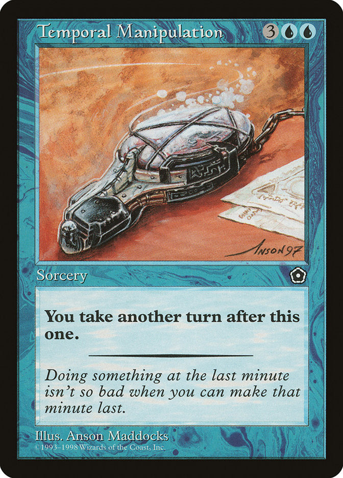 Temporal Manipulation [Portal Second Age] MTG Single Magic: The Gathering | Red Claw Gaming