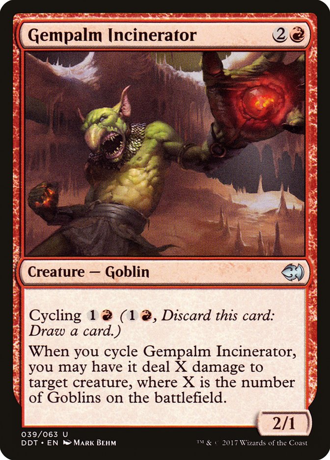Gempalm Incinerator [Duel Decks: Merfolk vs. Goblins] MTG Single Magic: The Gathering | Red Claw Gaming