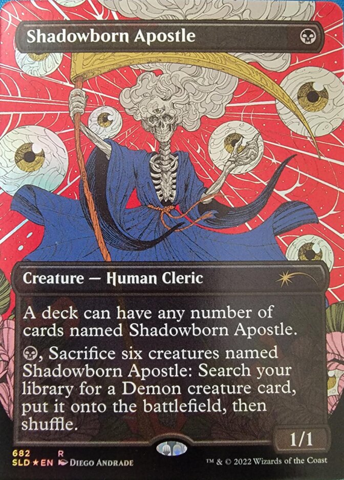 Shadowborn Apostle (Borderless) (682) [Secret Lair Drop Promos] MTG Single Magic: The Gathering | Red Claw Gaming