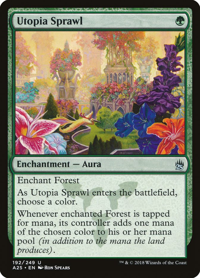 Utopia Sprawl [Masters 25] MTG Single Magic: The Gathering | Red Claw Gaming