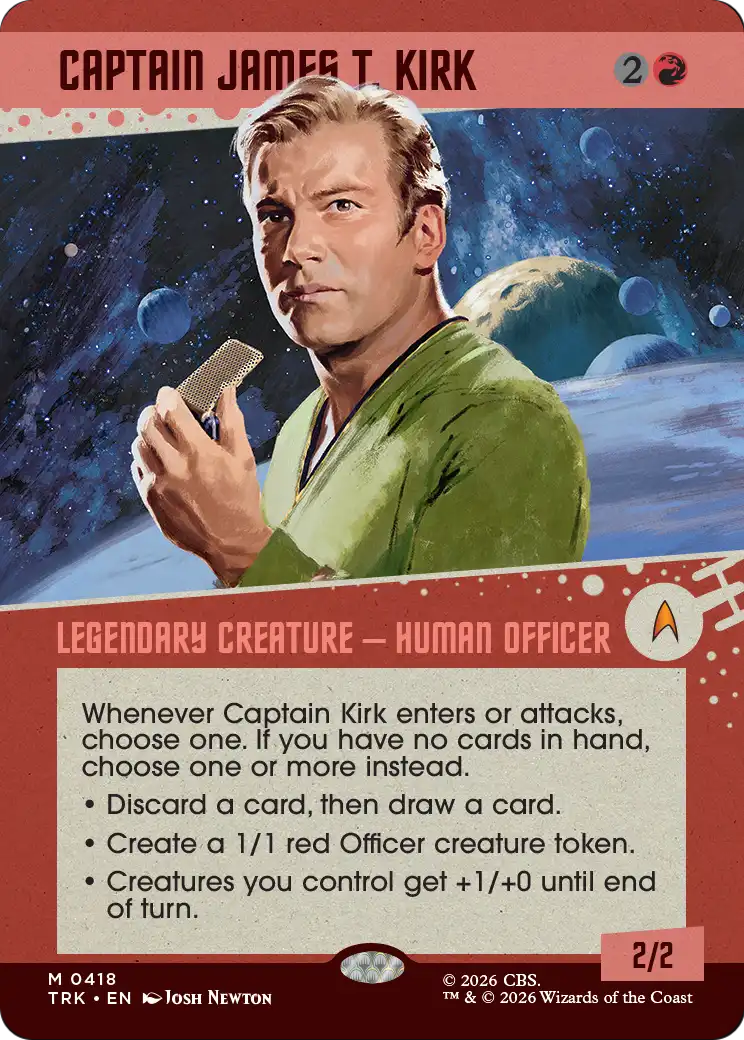 Captain James T. Kirk (Showcase) [Star Trek] | Red Claw Gaming