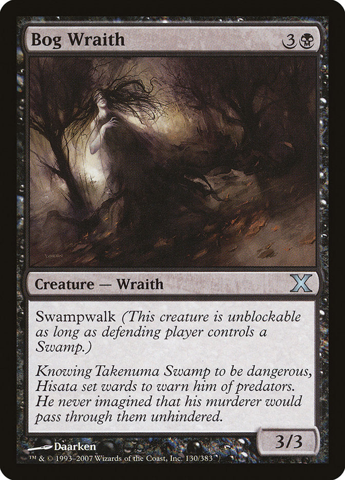 Bog Wraith [Tenth Edition] MTG Single Magic: The Gathering | Red Claw Gaming