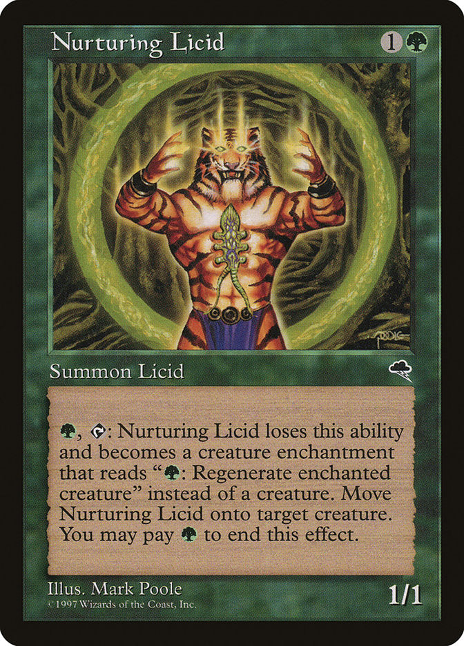 Nurturing Licid [Tempest] MTG Single Magic: The Gathering | Red Claw Gaming
