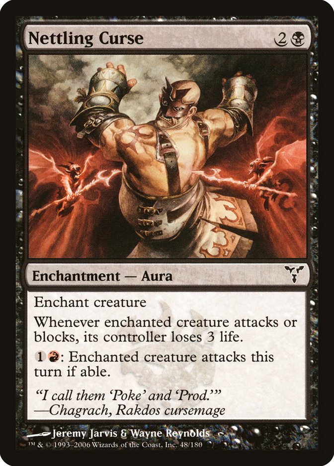 Nettling Curse [Dissension] MTG Single Magic: The Gathering | Red Claw Gaming