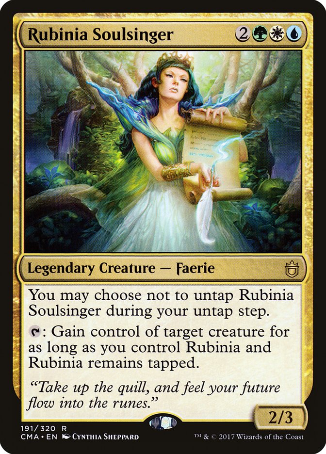 Rubinia Soulsinger [Commander Anthology] MTG Single Magic: The Gathering | Red Claw Gaming