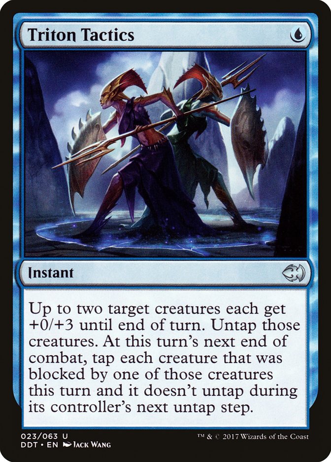Triton Tactics [Duel Decks: Merfolk vs. Goblins] MTG Single Magic: The Gathering | Red Claw Gaming