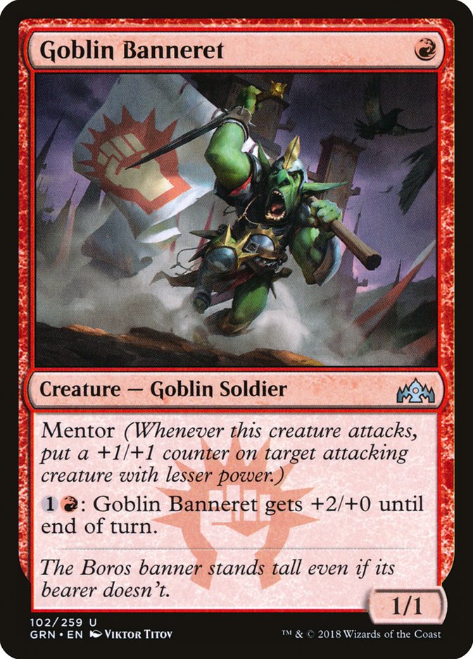 Goblin Banneret [Guilds of Ravnica] MTG Single Magic: The Gathering | Red Claw Gaming