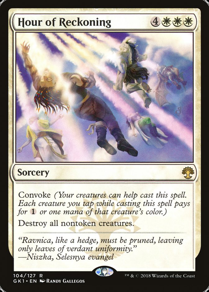 Hour of Reckoning [Guilds of Ravnica Guild Kit] MTG Single Magic: The Gathering | Red Claw Gaming