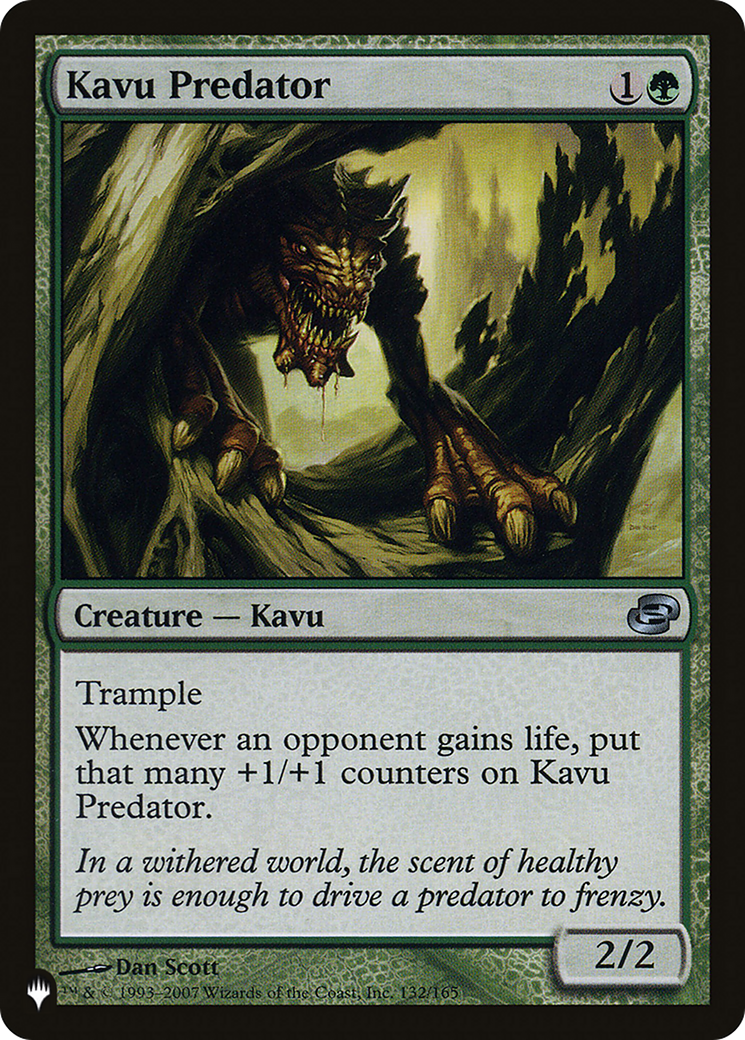 Kavu Predator [The List] MTG Single Magic: The Gathering | Red Claw Gaming