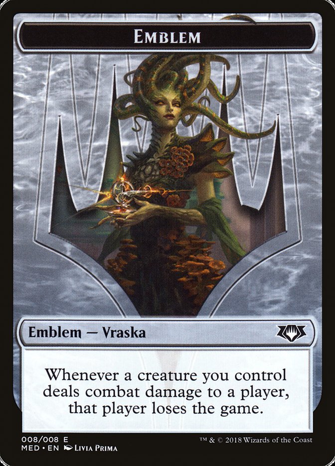 Vraska, Golgari Queen Emblem [Mythic Edition Tokens] MTG Single Magic: The Gathering | Red Claw Gaming