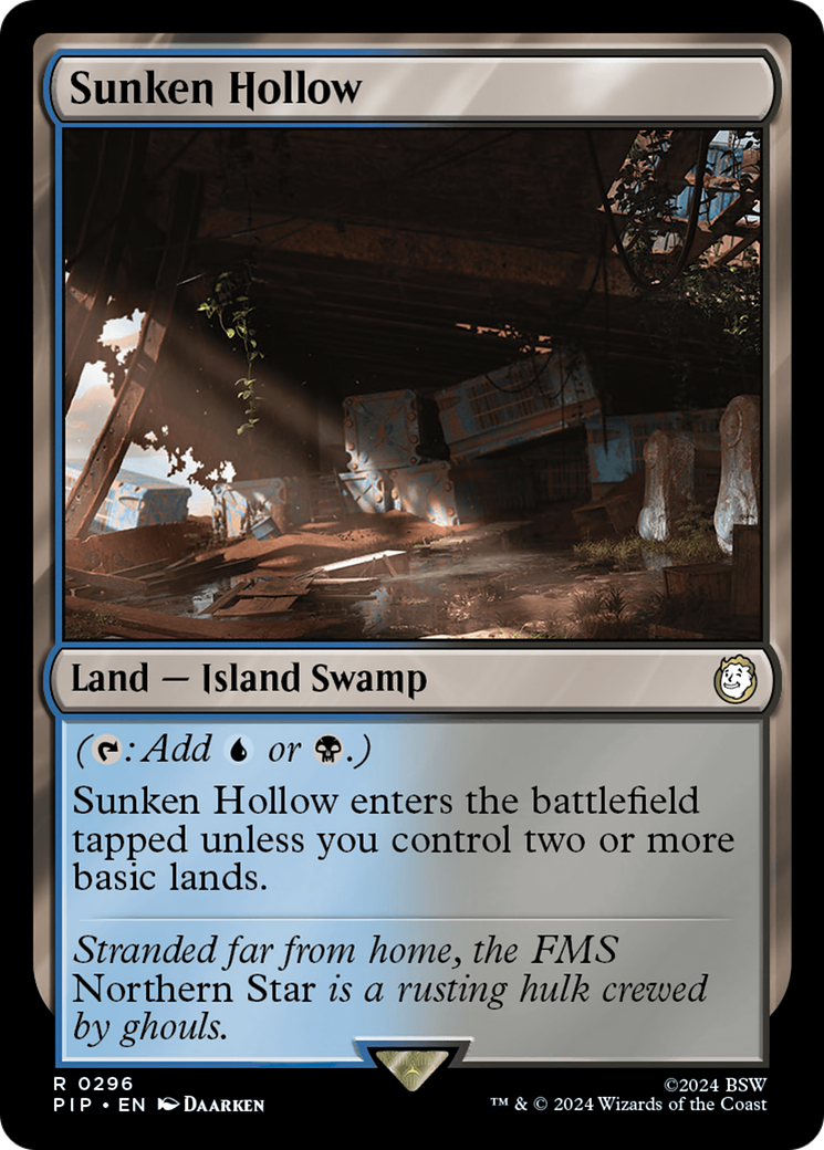 Sunken Hollow [Fallout] MTG Single Magic: The Gathering | Red Claw Gaming