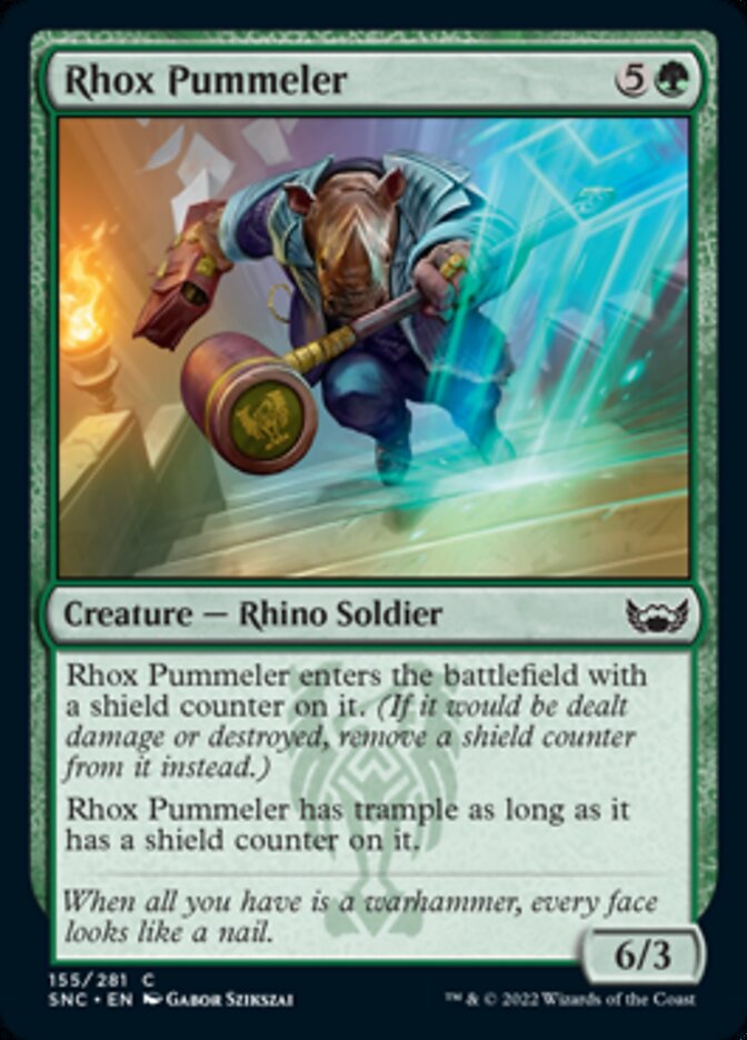 Rhox Pummeler [Streets of New Capenna] MTG Single Magic: The Gathering | Red Claw Gaming