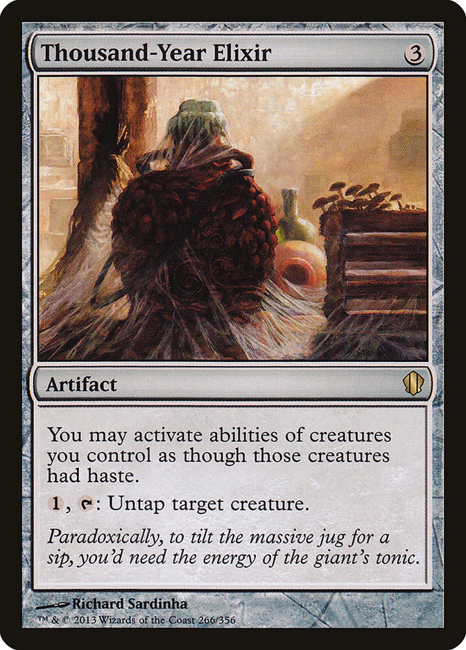 Thousand-Year Elixir [Commander 2013] MTG Single Magic: The Gathering | Red Claw Gaming