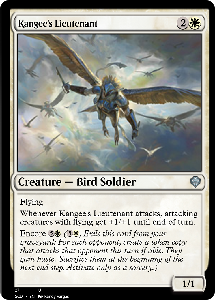 Kangee's Lieutenant [Starter Commander Decks] MTG Single Magic: The Gathering | Red Claw Gaming