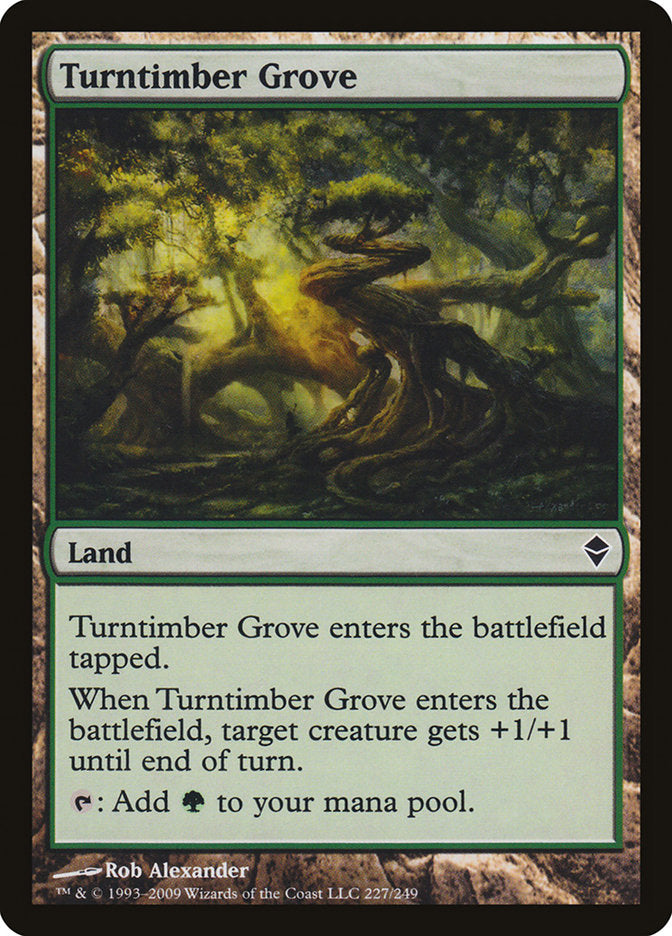 Turntimber Grove [Zendikar] MTG Single Magic: The Gathering | Red Claw Gaming