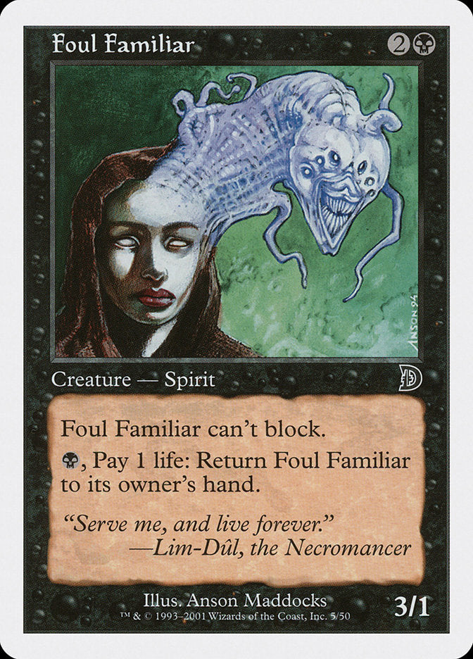 Foul Familiar [Deckmasters] MTG Single Magic: The Gathering | Red Claw Gaming