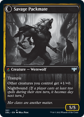 Child of the Pack // Savage Packmate [Innistrad: Double Feature] MTG Single Magic: The Gathering | Red Claw Gaming