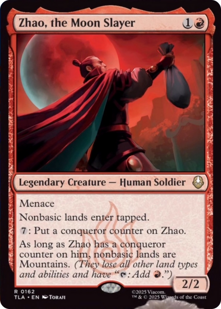 Zhao, the Moon Slayer [Avatar: The Last Airbender] MTG Single Magic: The Gathering | Red Claw Gaming