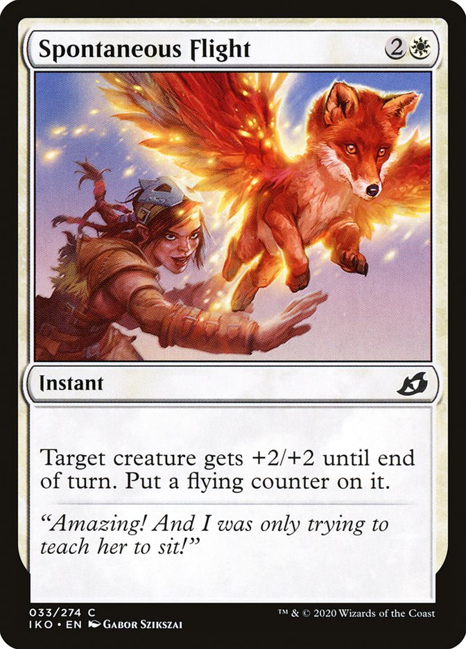 Spontaneous Flight [Ikoria: Lair of Behemoths] MTG Single Magic: The Gathering | Red Claw Gaming