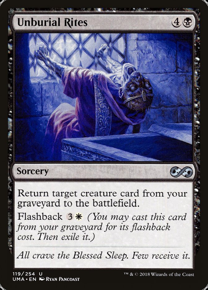 Unburial Rites [Ultimate Masters] MTG Single Magic: The Gathering | Red Claw Gaming