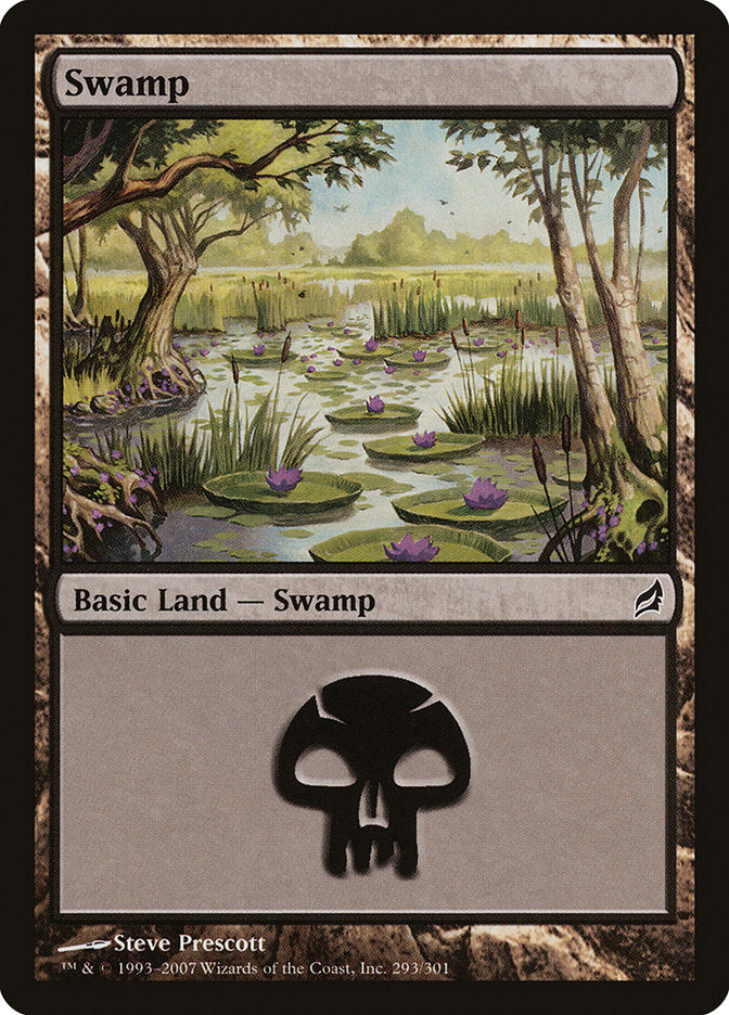 Swamp (293) [Lorwyn] MTG Single Magic: The Gathering | Red Claw Gaming