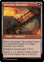 Idol of the Deep King // Sovereign's Macuahuitl [The Lost Caverns of Ixalan] MTG Single Magic: The Gathering    | Red Claw Gaming