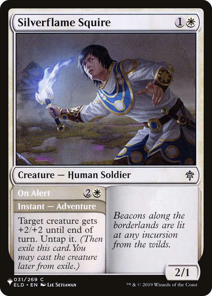 Silverflame Squire [The List] MTG Single Magic: The Gathering | Red Claw Gaming