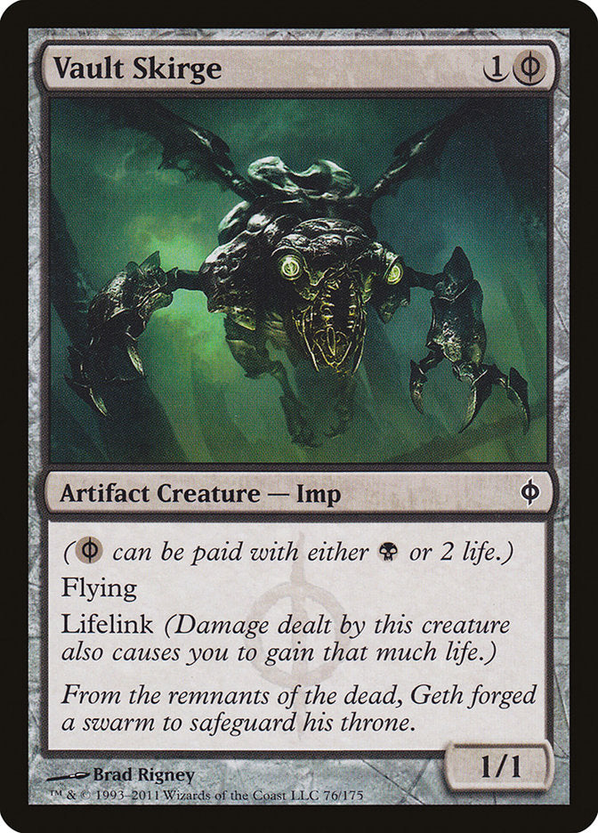 Vault Skirge [New Phyrexia] MTG Single Magic: The Gathering | Red Claw Gaming