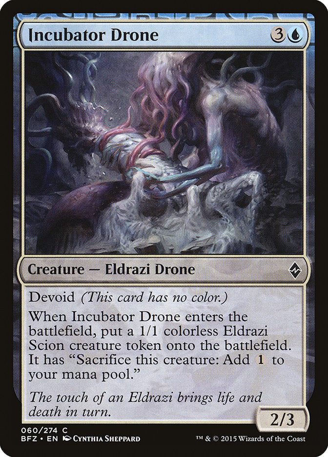 Incubator Drone [Battle for Zendikar] MTG Single Magic: The Gathering | Red Claw Gaming