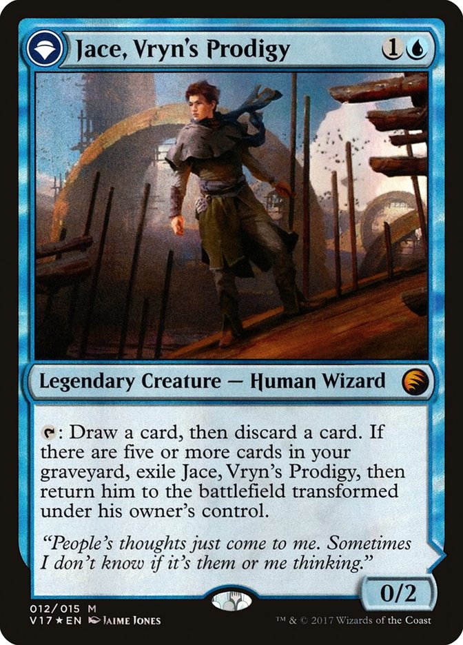 Jace, Vryn's Prodigy // Jace, Telepath Unbound [From the Vault: Transform] MTG Single Magic: The Gathering | Red Claw Gaming