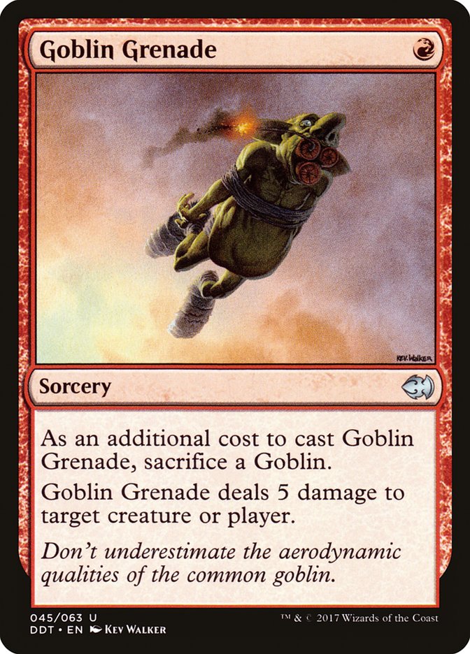 Goblin Grenade [Duel Decks: Merfolk vs. Goblins] MTG Single Magic: The Gathering | Red Claw Gaming