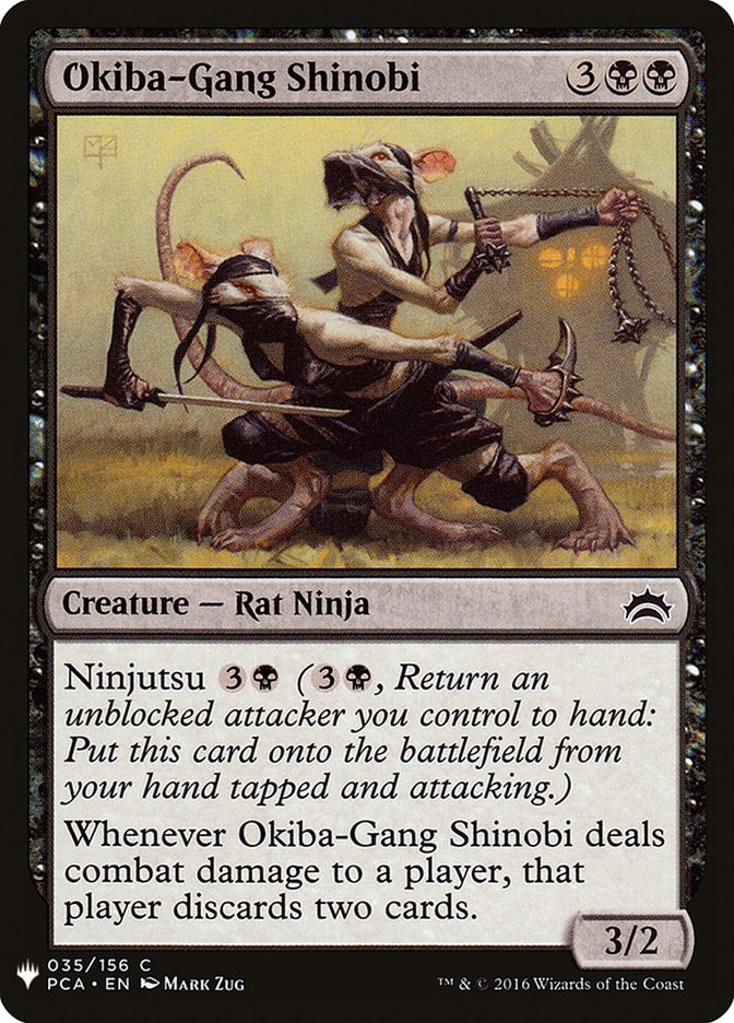 Okiba-Gang Shinobi [Mystery Booster] MTG Single Magic: The Gathering    | Red Claw Gaming